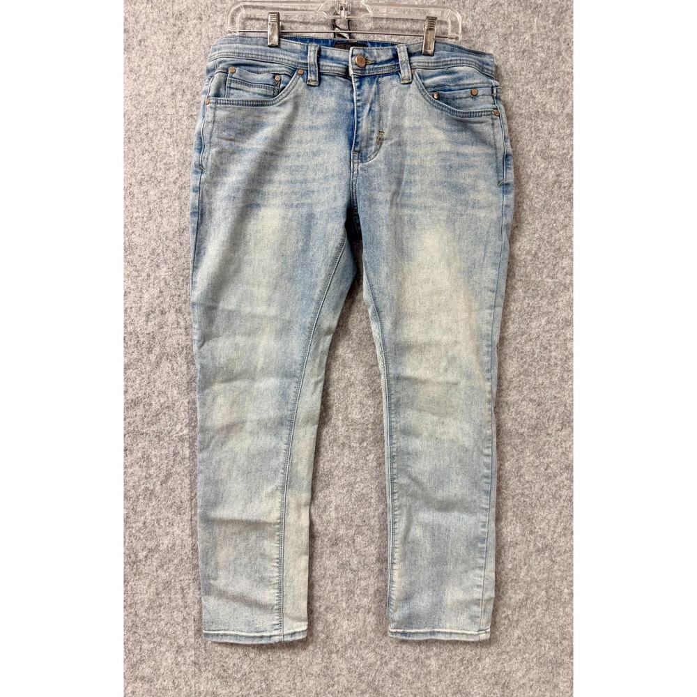 Steve's Jeans Mens Light Wash Denim Straight Leg Five Pocket Jeans‎